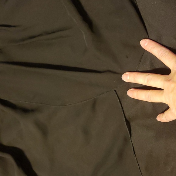 Windsor gold spiked sweetheart dress with sheer high-low skirting L - Picture 15 of 16